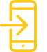 Yellow-mobile-device-icon-with-arrow